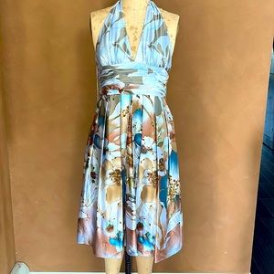 Adrianna Papell Marilyn style dress lined satin nwt Size 10